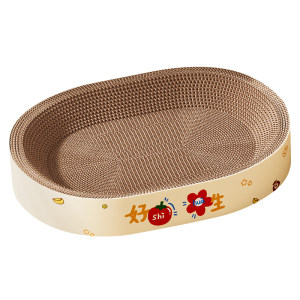 
Cat scratching board cat nest integrated scratch-resistant wear-resistant corrugated paper grabbing pot grinding claw cat nest cat supplies