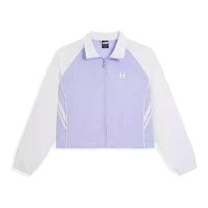 
Xtep stand collar jacket for women, loose windbreaker, light sun protection clothes 2025 summer woven 975228140117
