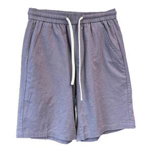 
Antibacterial ice-like linen! Japanese style niche! Summer men’s foreign trade fashion, comfortable, loose straight casual shorts