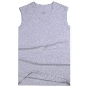
New men's pure cotton wide shoulder v-neck vest vest undershirt cotton inner vest bottoming shirt vest underwear