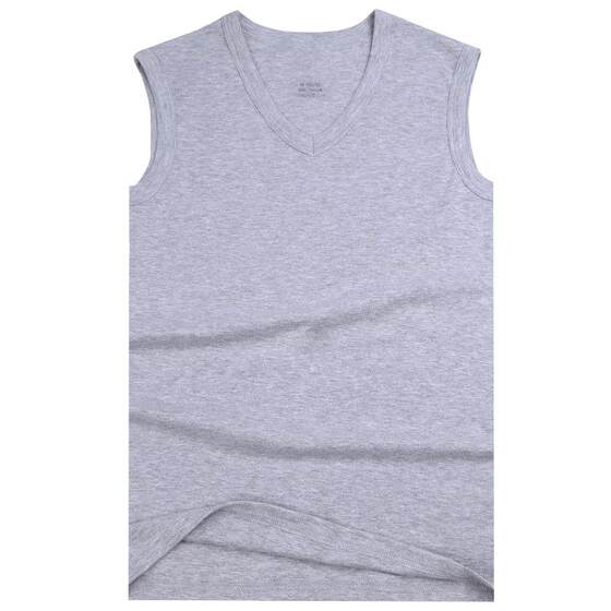 
New men's pure cotton wide shoulder v-neck vest vest undershirt cotton inner vest bottoming shirt vest underwear
