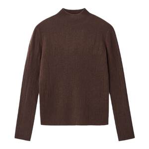 
Bu Xiaojiang original design new autumn and winter pure wool half turtleneck pullover base layer artistic slim sweater for women