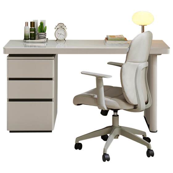 
Quanyou Home Home Study Table Home Office Desk Bedroom Study Writing Desk Desk Rotating Book Chair Furniture