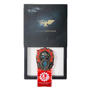 
Starforged Star Casting Warhammer 40K figure peripheral pendant Mechanical God Cult Pure Seal Badge