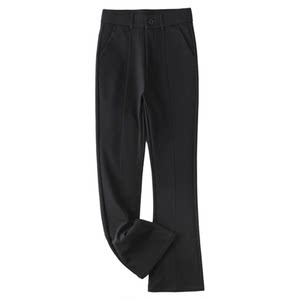 
DownPlus peace of mind down 90% white goose down high-waisted boot-cut trousers graphene antibacterial trousers to keep warm in winter