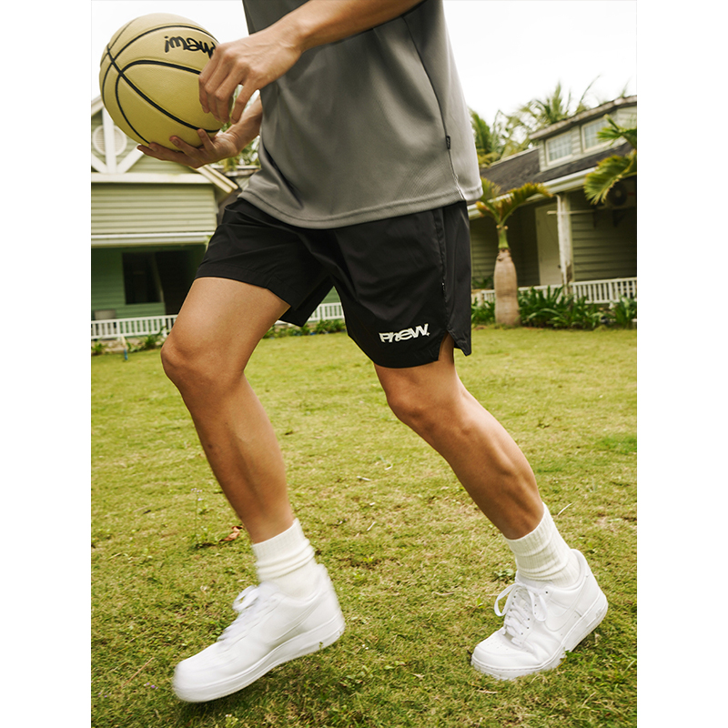 PHEW裤子美式球裤夏季宽松篮球潮流五分短裤男速干透气运动休闲裤
