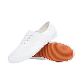 Shenhua Double Crown White Shoes Men's Female Shoe Room Children Canvas Shoes White Ball Shoes Broken Shoes White Nets White Working Shoes