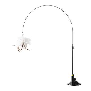Cat toy teasing cat stick self hi boredom artifact with suction cup long rod pet kitten play kitten supplies Daquan
