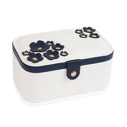 Cupvuny Sakura Double-layer Jewelry Box Necklace Ring Earrings Bracelet Hair Accessories Hairpin Watch Girl Storage Box