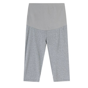 Summer pregnant women's cropped pants, cotton markless belly-retaining pants, extra large size 300 versatile elastic slimming leggings 200*0.5kg
