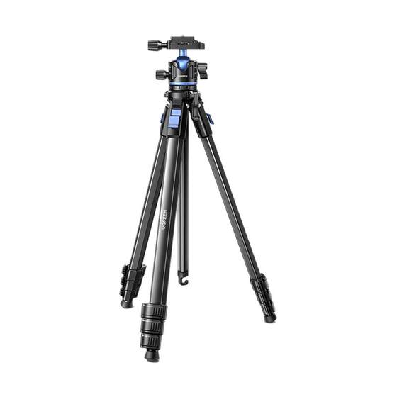 
Green Connect Camera Tripod Portable Photography Micro Single Photography SLR Tripod Applicable Canon Sony Fuji Professional Live Photo Gamma Selfie Camera Stand Outdoor Travel Mobile Phone Universal