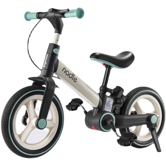 
nadle Natto children's bicycle 1-5 baby children's bicycle pedal bicycle children's bicycle folding multi-function balance bike