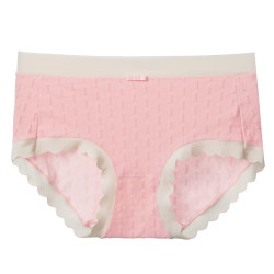 Meizhai underwear pure cotton mid-waist antibacterial and breathable
