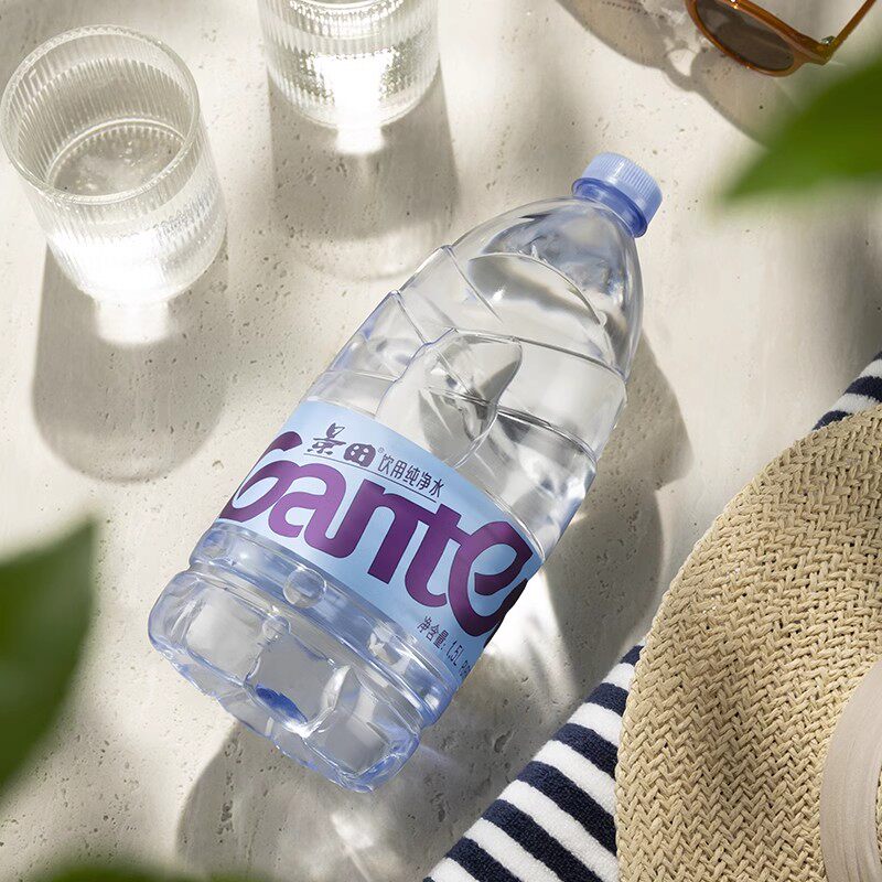 景田 饮用纯净水 1.5L*12瓶 双重优惠折后￥23.41包邮 淘金币可抵扣2.9元