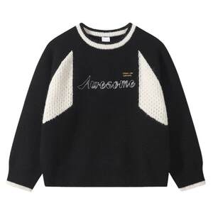 
Ueki Children's Sweater 2026 Spring New Medium and Large Children's Pullover Sweaters Knitted Sweaters Boys' Sweaters Children's Clothing
