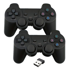
One-to-two wireless controller 2.4G doubles adapted to TV game console EmuELEC Little Overlord box simulator