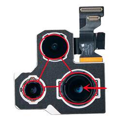Apple 16 promax original disassembly rear camera
