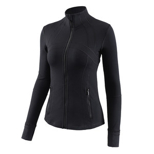 
Fat Pear Customized Large Size Yoga Coat Women's Fat MILF Slim Outdoor Wearing Running Training Clothes and Sports Tops