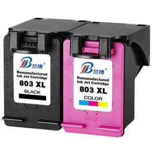 803 ink cartridge is suitable for HP HPDESKJET2621 2132 2131 2112 1110 1111 2622 2623 2628 printer spray 803xl ink cartridge black color
