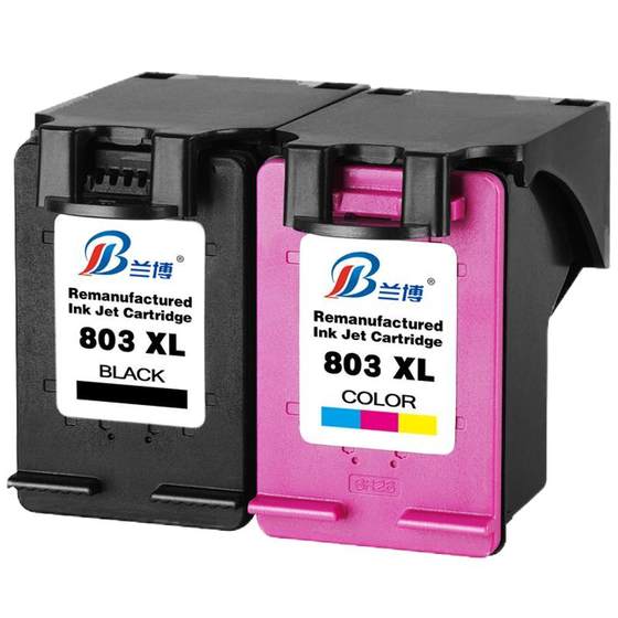803 ink cartridge is suitable for HP HPDESKJET2621 2132 2131 2112 1110 1111 2622 2623 2628 printer spray 803xl ink cartridge black color
