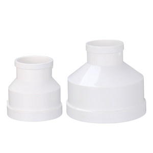 
Top construction PVC large and small head reducer joint reducer direct accessories sewer pipe fittings drain pipe 75 160 200
