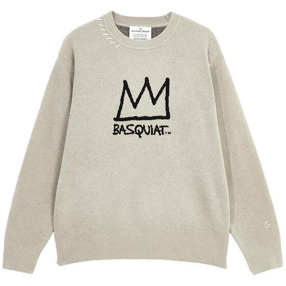 
[BSQ Joint] Jack Jones Men's Spring New Style Contrast Color Knitted Soft Loose Knitted Sweater Embroidered Sweater