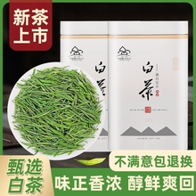 Authentic White Tea Anji High Mountain Special Grade 2024 New Tea Gift Box Rare Green Tea Before Ming Dynasty Loose Tea