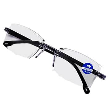 New type of reading glasses with automatic power adjustment, smart zoom, high-definition, anti-blue light, multi-focus reading glasses for the elderly