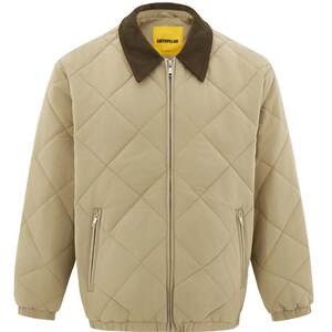 Cat Carter's autumn and winter same style work clothes for men and women, diamond-shaped short lapel, couple's cotton clothes, the same style in shopping malls