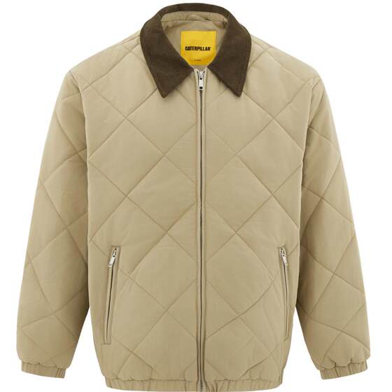 Cat Carter's autumn and winter same style work clothes for men and women, diamond-shaped short lapel, couple's cotton clothes, the same style in shopping malls