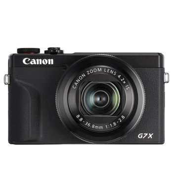 Self-operated Canon G7X31-inch CMOS digital camera