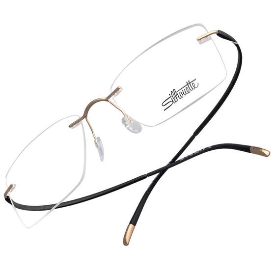 
Silhouette rimless myopia glasses can be equipped with ultra-light titanium myopia glasses frames for men and women 5523