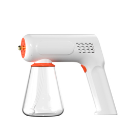 Xuen Alcohol Disinfection Gun Automatic Sprayer Wireless Blue Light Atomizer Handheld Watering Can Disinfection Nano Sprayer