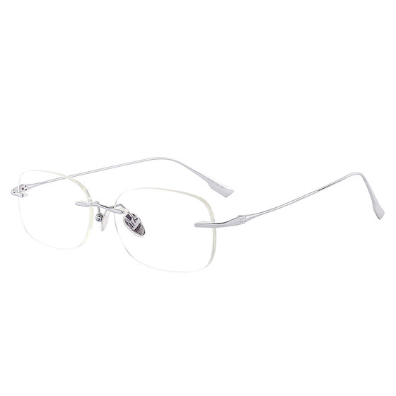 
[Free matching degree] Sagawa ultralight titanium pure titanium frameless anti-blue light glasses same style for men and women.