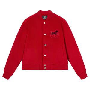 
PALLADIUM New Year Series Horse Year Women's Casual Baseball Cotton Jacket Jacket 1912843