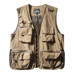 
In-home fishing vest men outdoor mountain series function multifunctional tooling tactical vest foreign trade summer photography horse clip