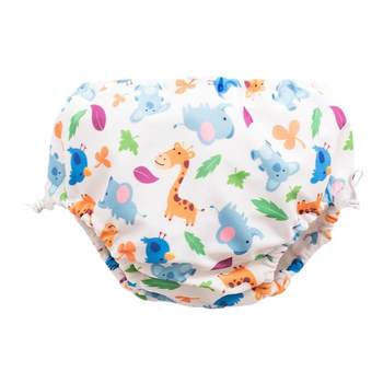 Children's swimming trunks, mother and baby store, swimming girls' poop can be adjusted