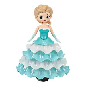
Douyin's same spinning and dancing princess doll with dreamy light and music children's electric toy as a gift for three-year-olds