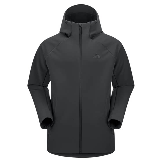 
Pelliot soft shell jacket men's spring new women's windproof sports jacket outdoor high-elastic wear-resistant hiking and mountaineering clothing