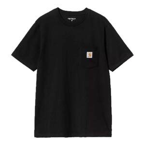 
[Self-operated] Carhartt K87 American retro cloth logo pocket round neck solid color T-shirt men's short sleeves