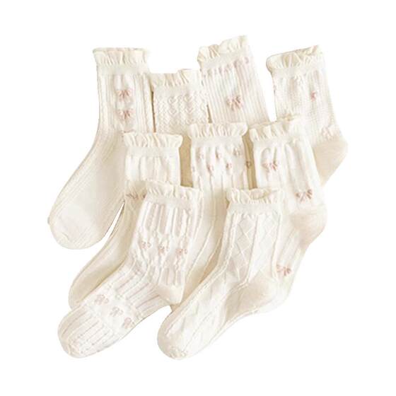 
Jingqi confinement socks for women postpartum spring and summer mid-length socks loose mouth maternity socks maternity loose stockings maternity wear