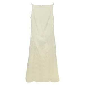 
Spring is also white French style one-shoulder sleeveless high-waist temperament dress for women's summer new waist-hugging A-line vest skirt