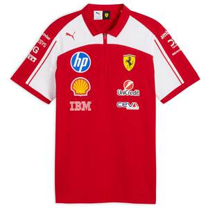 
FERRARI Ferrari 2026 season Polo shirt for men and women PUMA Puma F1 racing cooperation series 713829