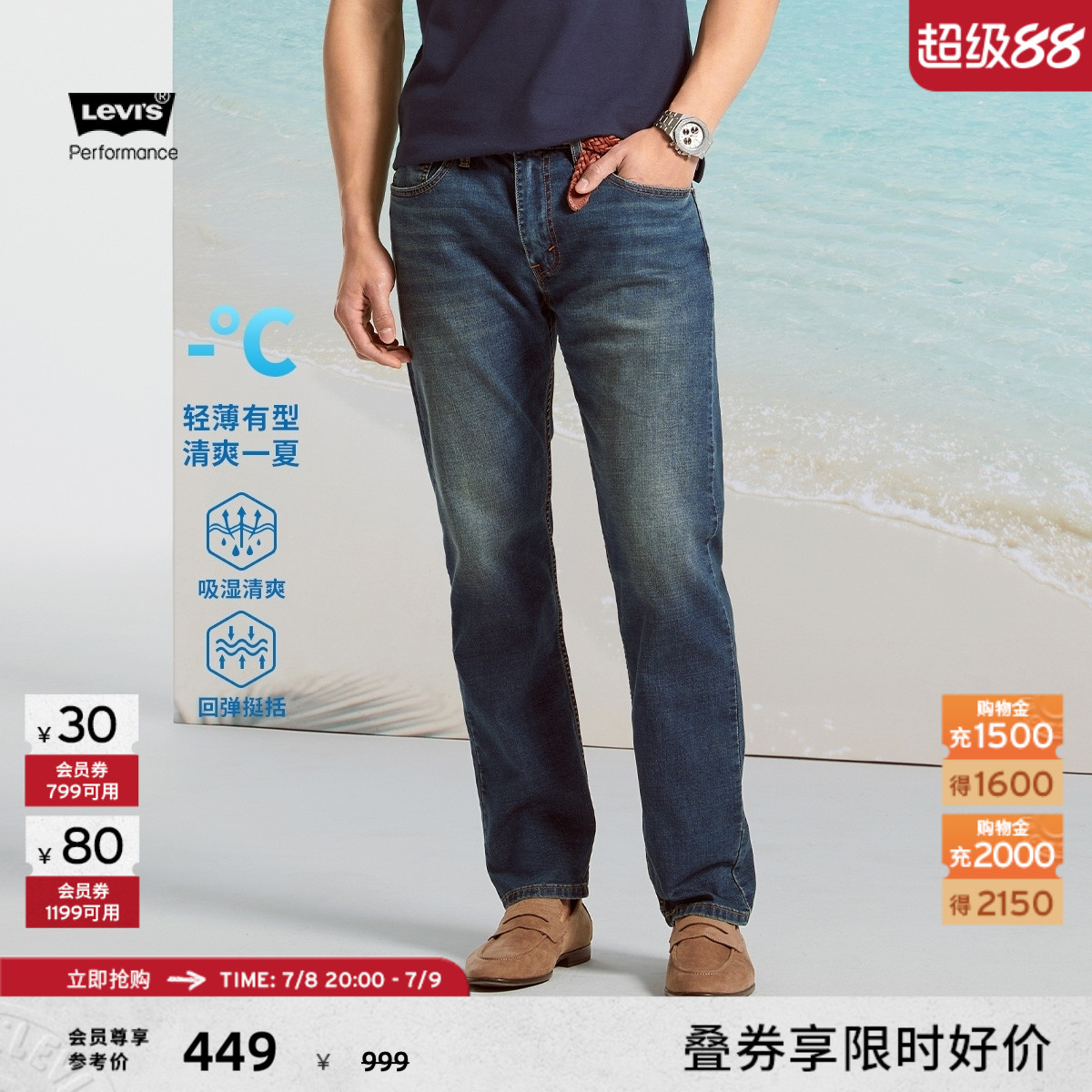 Levi'sά˹ϵ25¿ʿ临502׼׶ţп517.75Ԫ(88VIP 95)