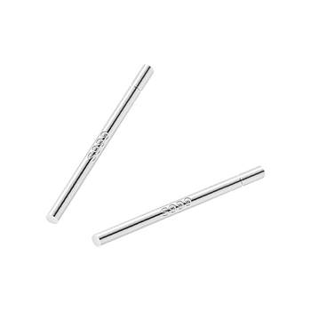 999 foot silver ear holes and anti-blocking needle stick