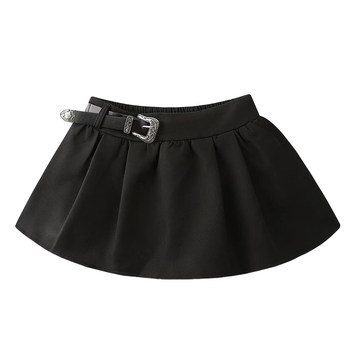 VIVICATHY2025 autumn American hot girl skirt female high waist slim ballet style tutu skirt mini skirt black