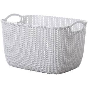 Storage basket plastic wardrobe storage box Bathing the desktop imitation vine, dirty clothes basket toy basket hand