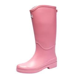 Women's Rain Boots Adult Non-slip Summer Fashion Short Outer Wear Wear-resistant Thick-soled Kitchen Mid-length High-tube Rain Boots Water Shoes