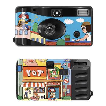 
Japanese illustration disposable film camera student gift