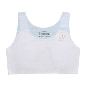 Girls underwear development stage primary school students' first stage anti-protrusion point girl small vest modal girl bra summer